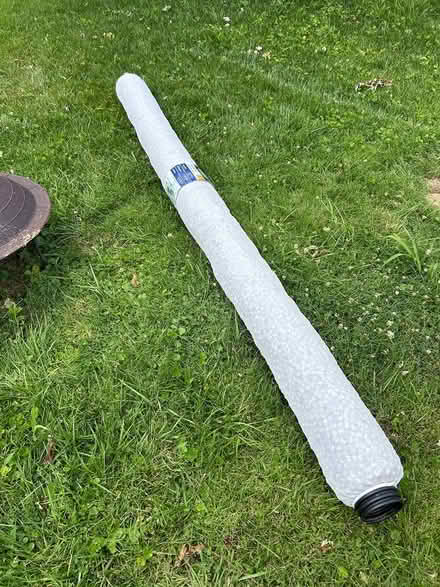 Photo of free 4" pipe french drain, 8' long (Lemay/Mehville area) #2
