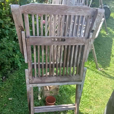Photo of free Foldable garden chair (Rm1 4sh) #2