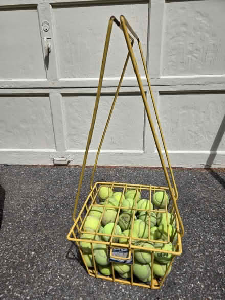 Photo of free Tennis balls & Pickup basket (Groton/Ayer line of rt 111) #1