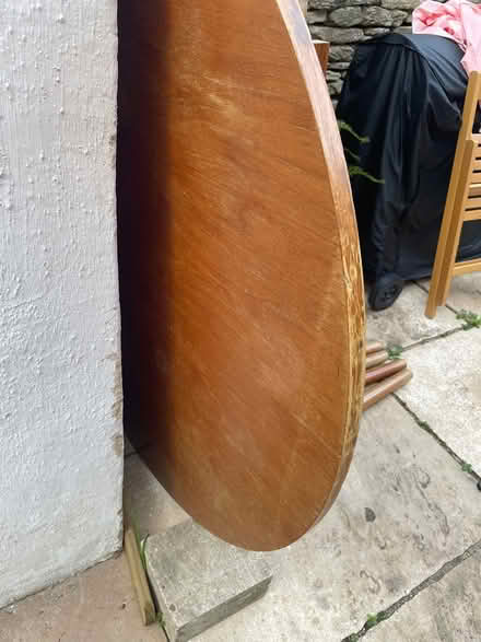 Photo of free Round Mid century table (Amberley) #3