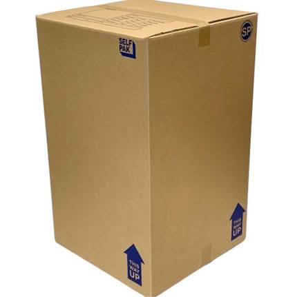 Photo of free Large cardboard shipping box (Pepperell) #1