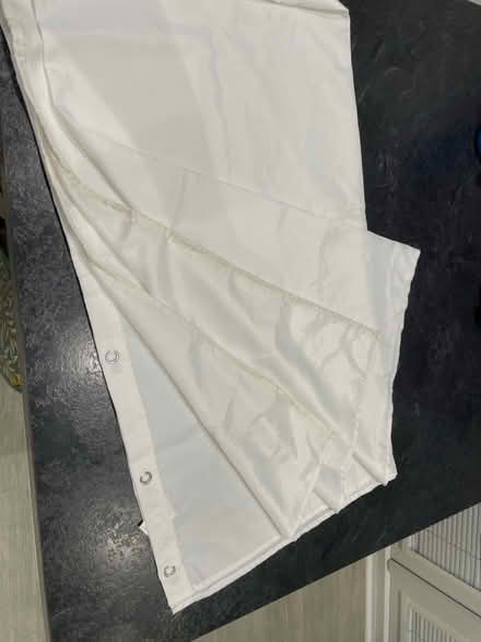 Photo of free White shower curtain (Gee Cross SK14) #1