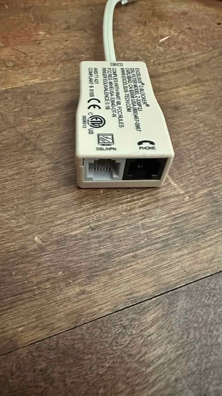 Photo of free DSL filter (Martinez, near Ace Hardware) #2
