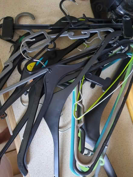 Photo of free Coat hangers, mainly plastic (Bengeo, Hertford SG14) #1