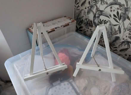 Photo of free Two wooden display easels (Turnpike Lane, N22) #1