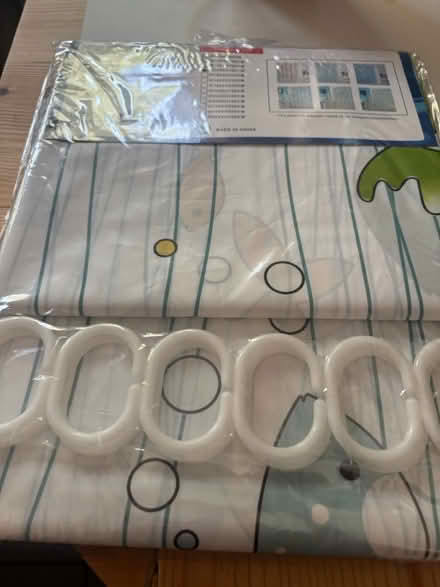 Photo of free New, unopened shower curtain (CT154BG) #1
