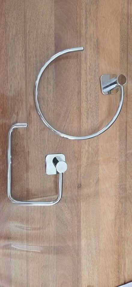 Photo of free Chrome Toilet Roll & Towel Holder (Gillingham) #1