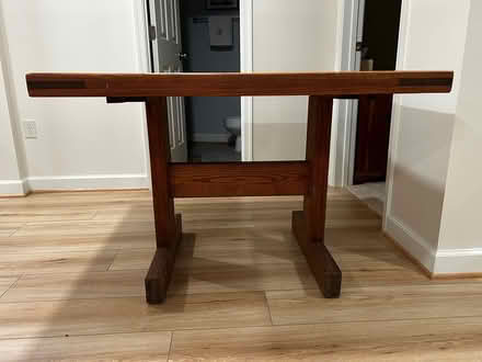 Photo of free Solid Wood Table with Two Chairs (Lake Anna) #3