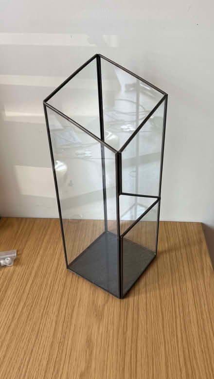 Photo of free Glass and Metal Plant Holder (Cutteslowe OX2) #1