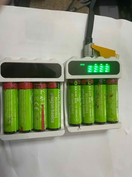Photo of free Rechargeable batteries + chargers (Clayton brook PR5 8) #1