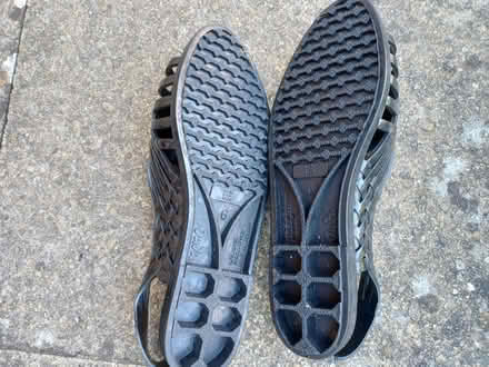 Photo of free Jelly shoes size 6 black (East Harling NR16) #1