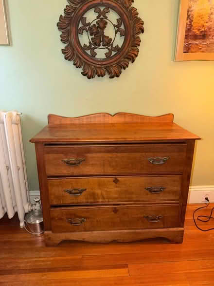 Photo of free Wooden dresser (Jamaica Plain) #1
