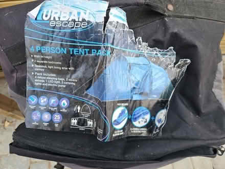 Photo of free 4 person tent Canvas (West Wittering PO20) #1