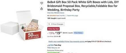 Photo of free boxes for packaging #1