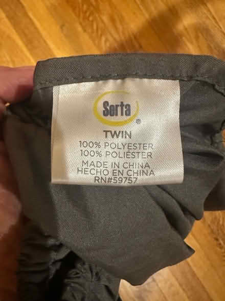 Photo of free Grey Twin Sheet Set (Bellrock area Malden) #2