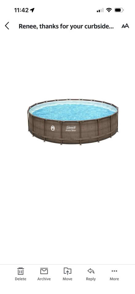 Photo of free Coleman Power steel pool (Overland Park) #1