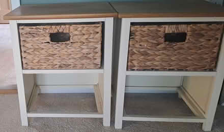 Photo of free Pair of bedside tables (Grantham, Lincolnshire) #1