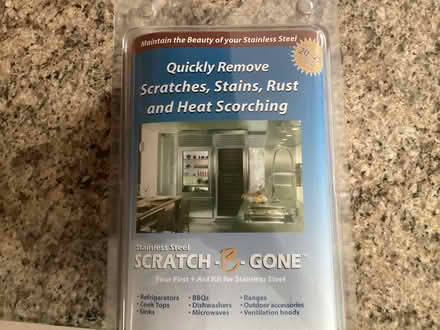 Photo of free Stainless Steel Scratch Removal Kit (Holmdel/Takolusa Drive) #1