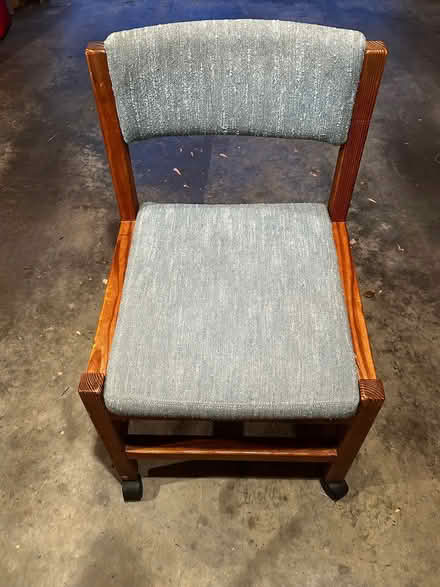 Photo of free Solid Wood Table with Two Chairs (Lake Anna) #4
