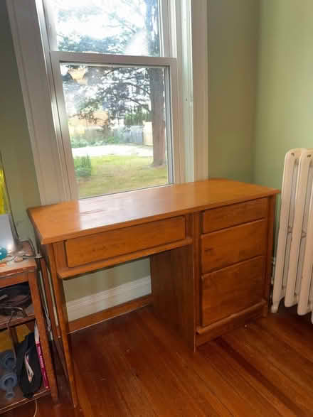 Photo of free Wooden desk (Jamaica Plain) #1