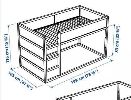 Photo of free Ikea Kura Bed (Bellrock area Malden) #4