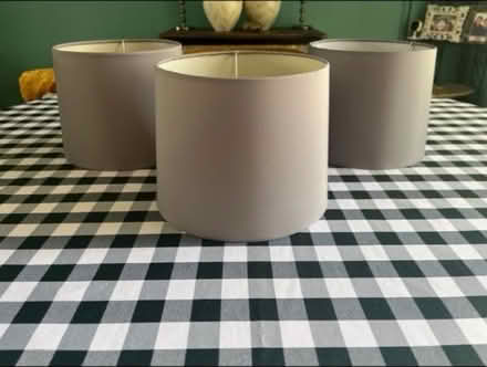 Photo of free 3x Tapered Lampshades (Newburgh WN8) #1