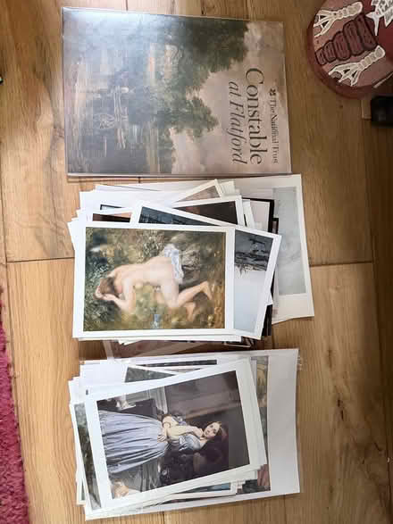 Photo of free Various postcards of artworks (Colliers Wood SW19) #1