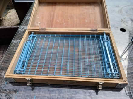 Photo of free Old style boxed metal camping racks (Emsworth) #1
