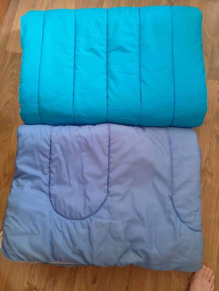 Photo of free Two single used adult camping sleeping bags. (Humphrey's End GL5) #1
