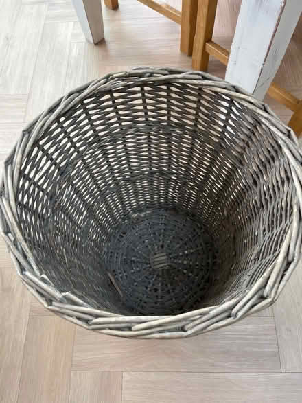 Photo of free Tall wicker basket (South Ferring BN12) #3