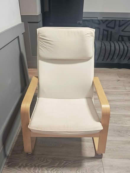 Photo of free Cream Cushion Lounge Armchair (SL1 (next to mc donalds)) #1