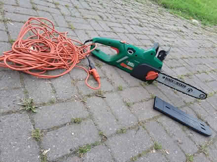 Photo of free Electric chainsaw (Wootton Fitzpaine) #1