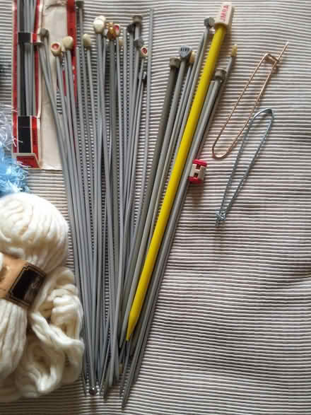 Photo of free Knitting needles and wool (East Kilbride G74) #4
