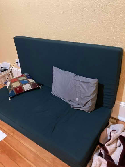 Photo of free Tri-fold foam queen mattress (Central Seattle) #1