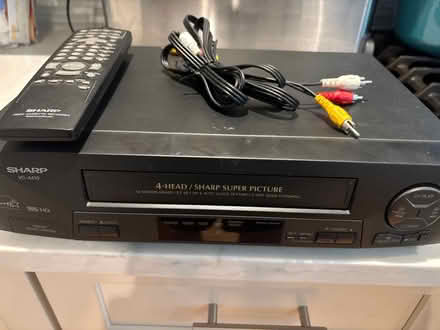 Photo of free VCR Sharp VC-A410 4-Head (Gregory St, Waltham MA) #1