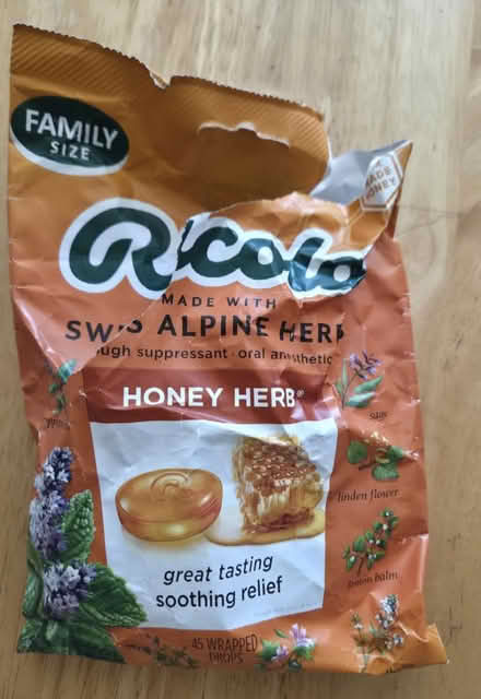 Photo of free Rocola cough drops (Bernardo & Iowa, Sunnyvale) #1