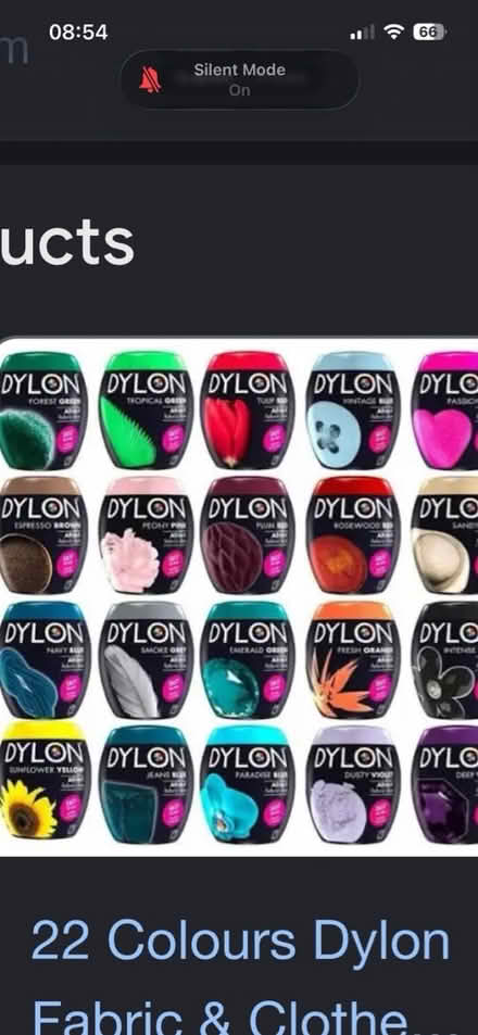 Photo of Dylon hand or machine dyes (Stockwell sw9) #1