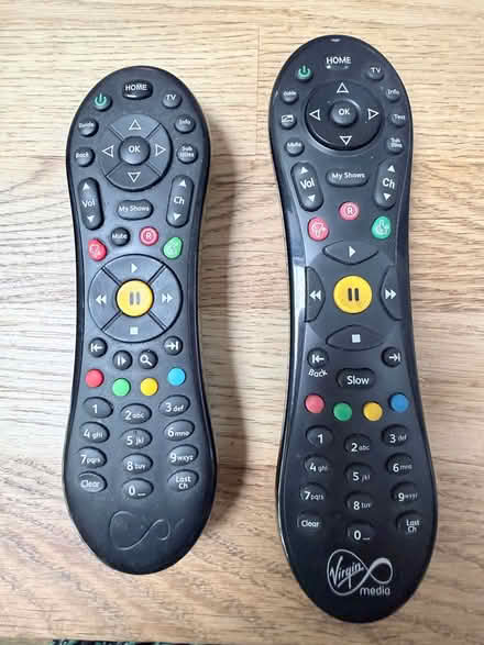 Photo of free Two Virgin Media remotes (Colliers Wood SW19) #1