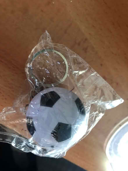 Photo of free Soccer ball keychain (Midtown Toronto) #2