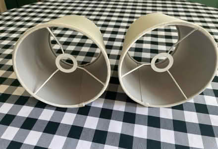 Photo of free 2x Lampshades Tapered Drum As New (Newburgh WN8) #4