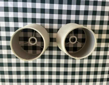 Photo of free 2x Lampshades Tapered Drum As New (Newburgh WN8) #3