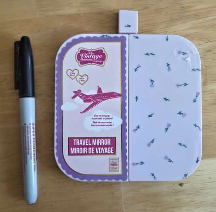 Photo of free Foldable travel mirror (Bernardo & Iowa, Sunnyvale) #1