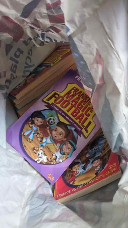 Photo of free Kids books Frankie's magic football (M41) #1