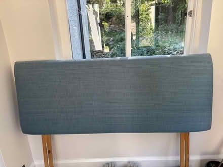 Photo of free King size upholstered headboard (GL6 Minchinhampton) #1