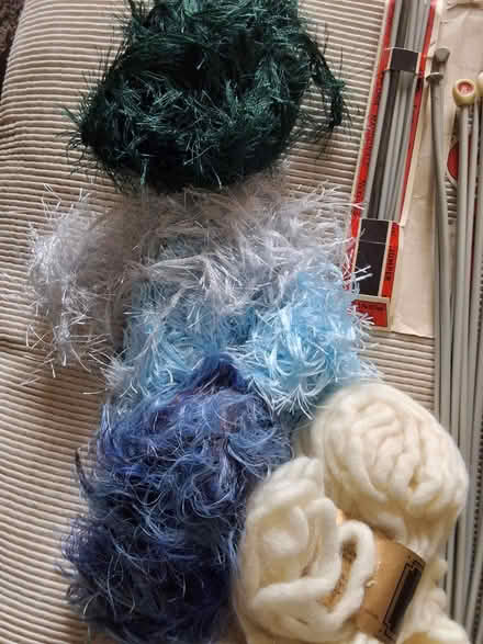 Photo of free Knitting needles and wool (East Kilbride G74) #3