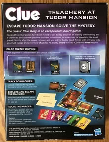 Photo of free Clue Treachery at Tudor Mansion cooperative escape room game [20886] #1