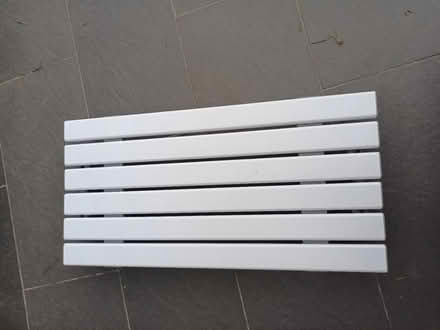 Photo of free White slatted shower stool seat (SL1 (next to mc donalds)) #1