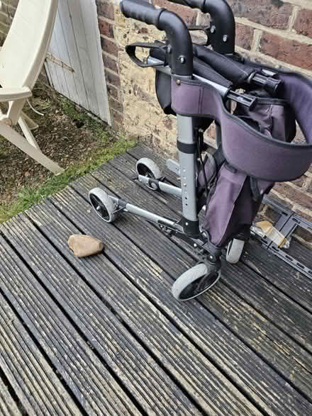Photo of free Walker with seat and basket (Earlswood RH1) #2