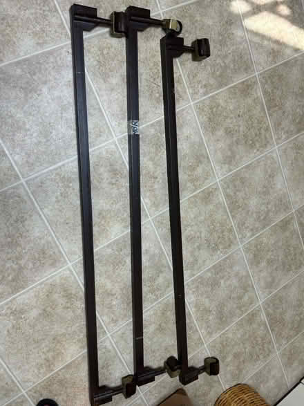 Photo of free Bed frame parts with wheels (Williamsport) #1