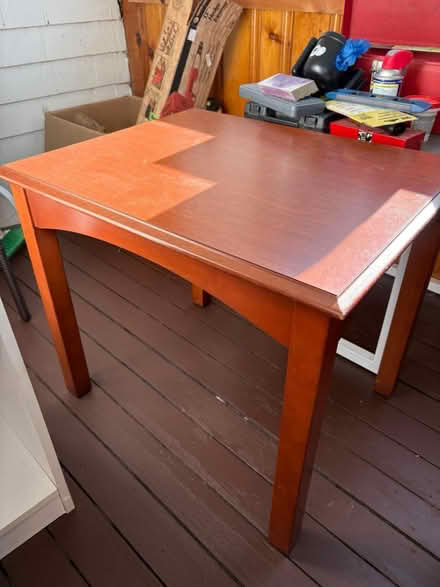 Photo of free Solid wood small table (02452) #1